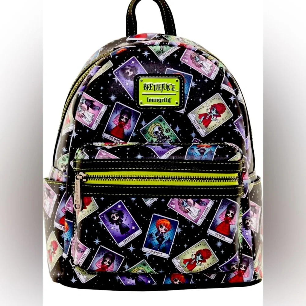 Loungefly Rare Beetlejuice Warner Bros Icons Mini Backpack NWT​​